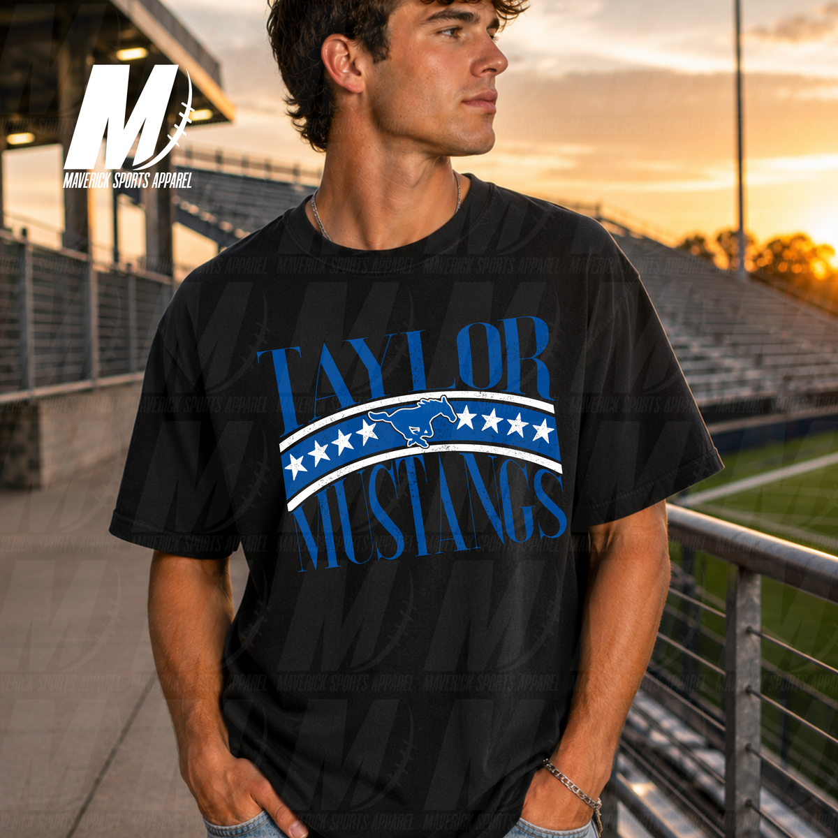Taylor Mustangs University – Comfort Colors® Series