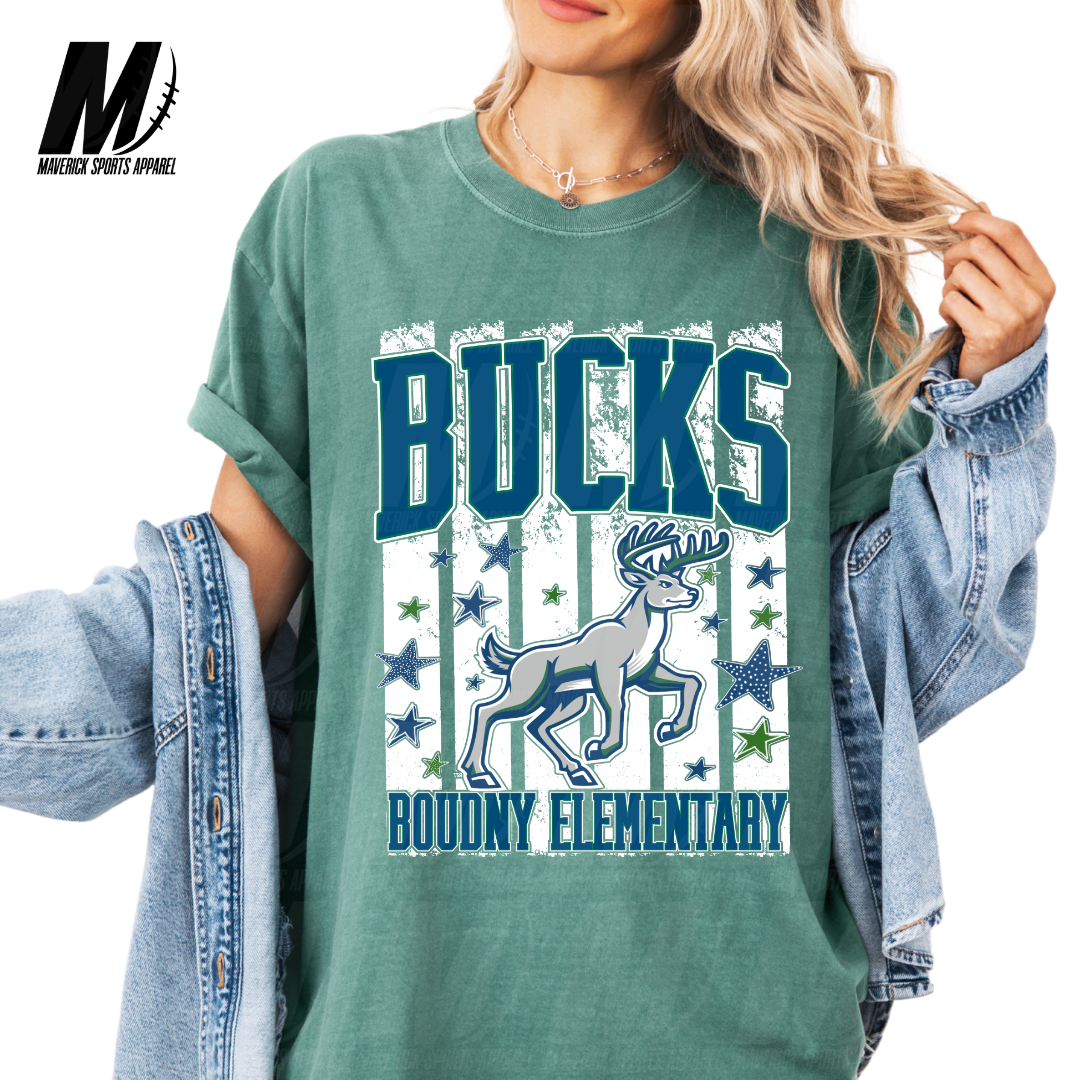 Boudny Bucks Stars & Stripes – Comfort Colors® Series