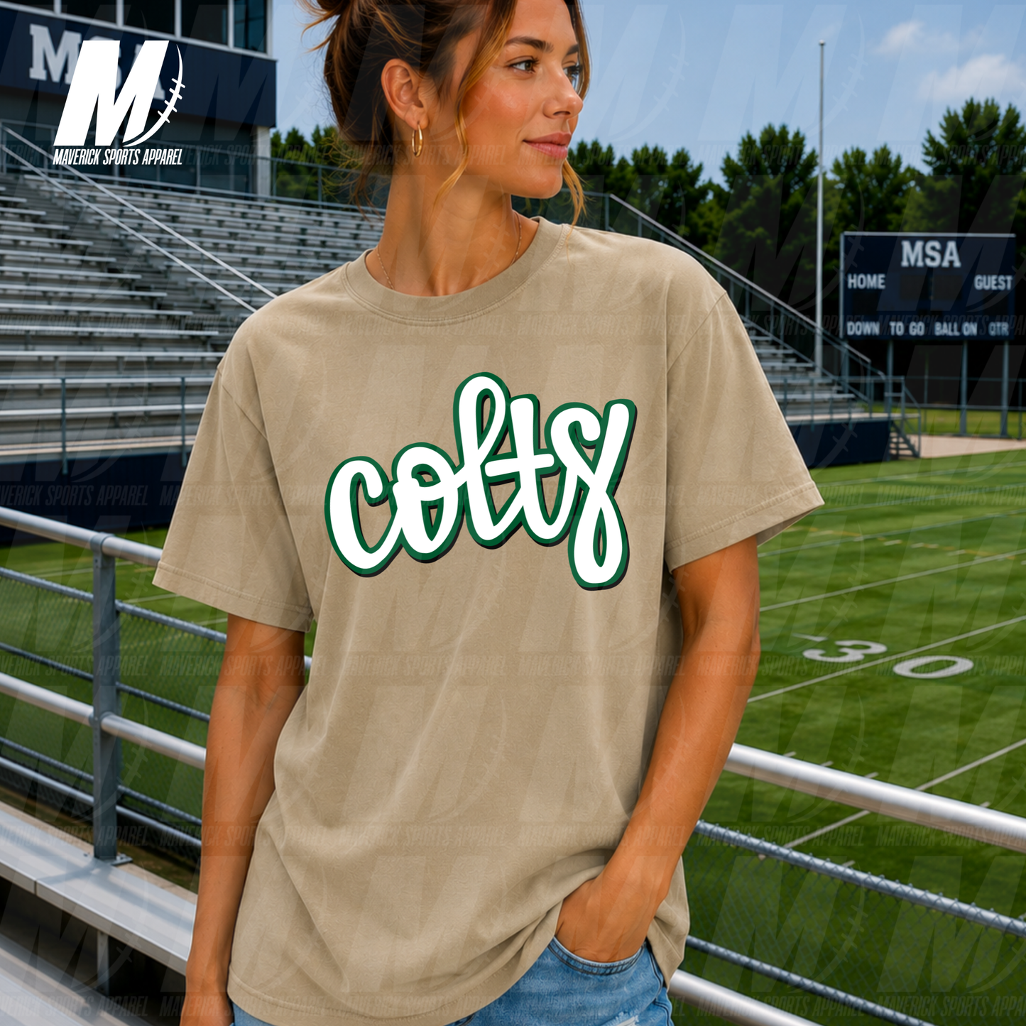 Cardiff Colts Bubble Script – Comfort Colors® Series