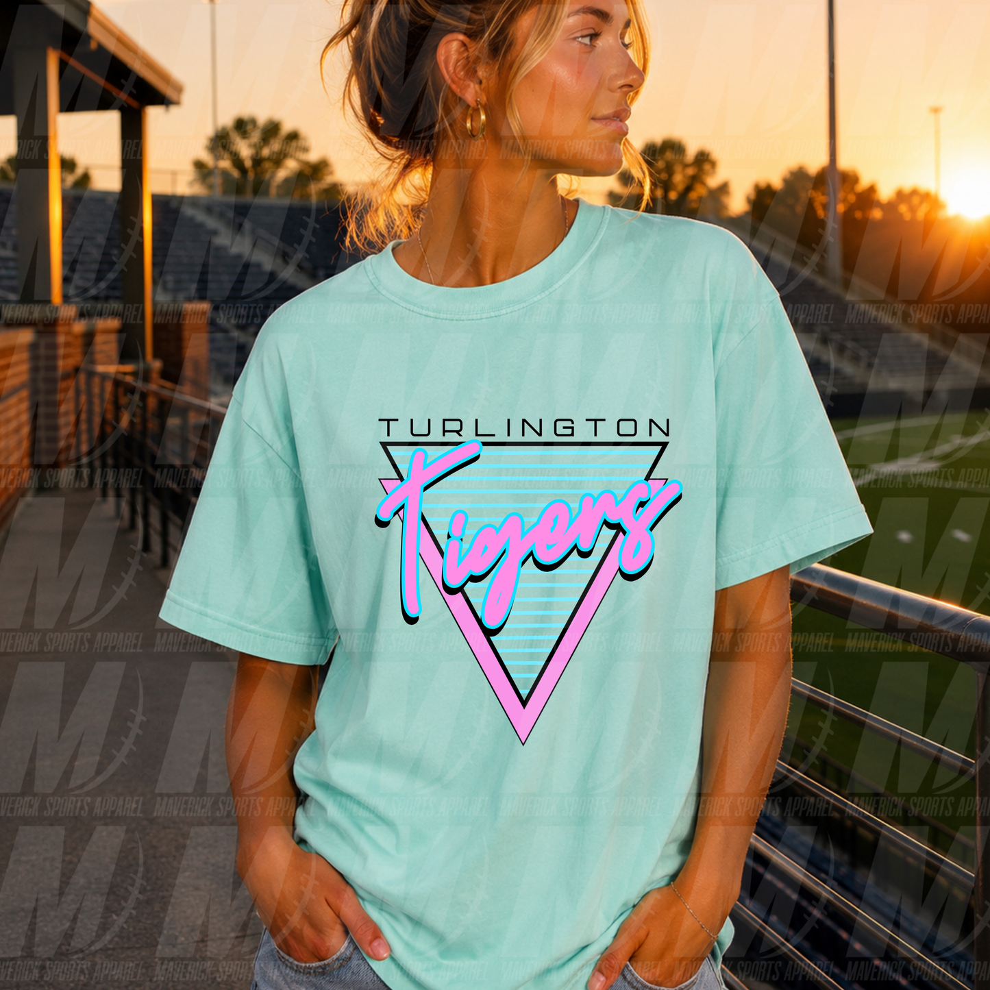 Turlington Tigers Electric Summer – Comfort Colors® Series
