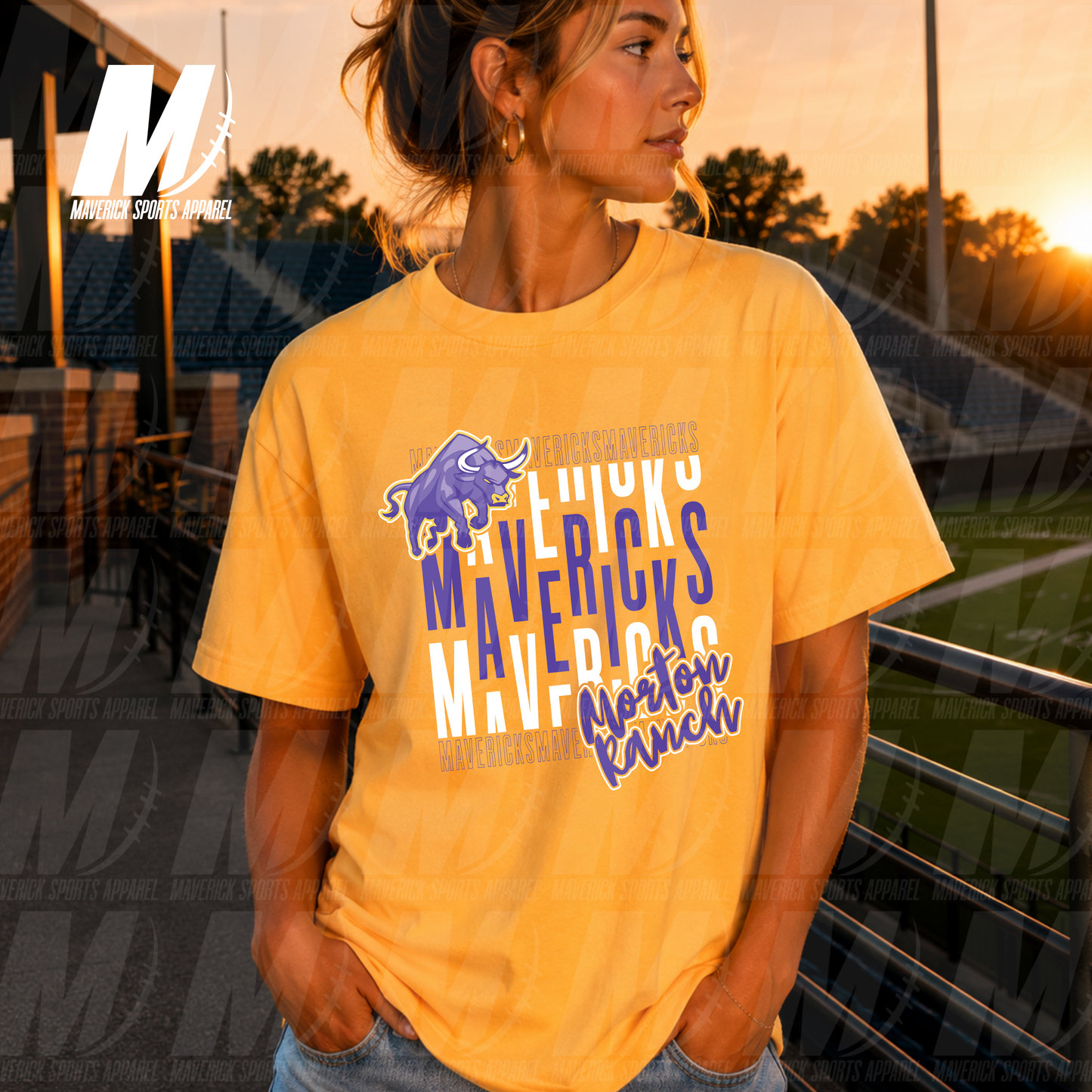 Morton Ranch Mavericks Legacy Stack – Comfort Colors® Series