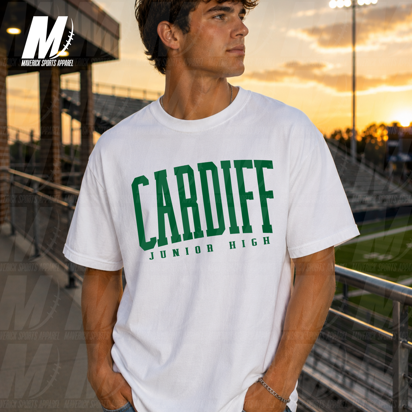 Cardiff Junior High Classic Collegiate – Comfort Colors® Series