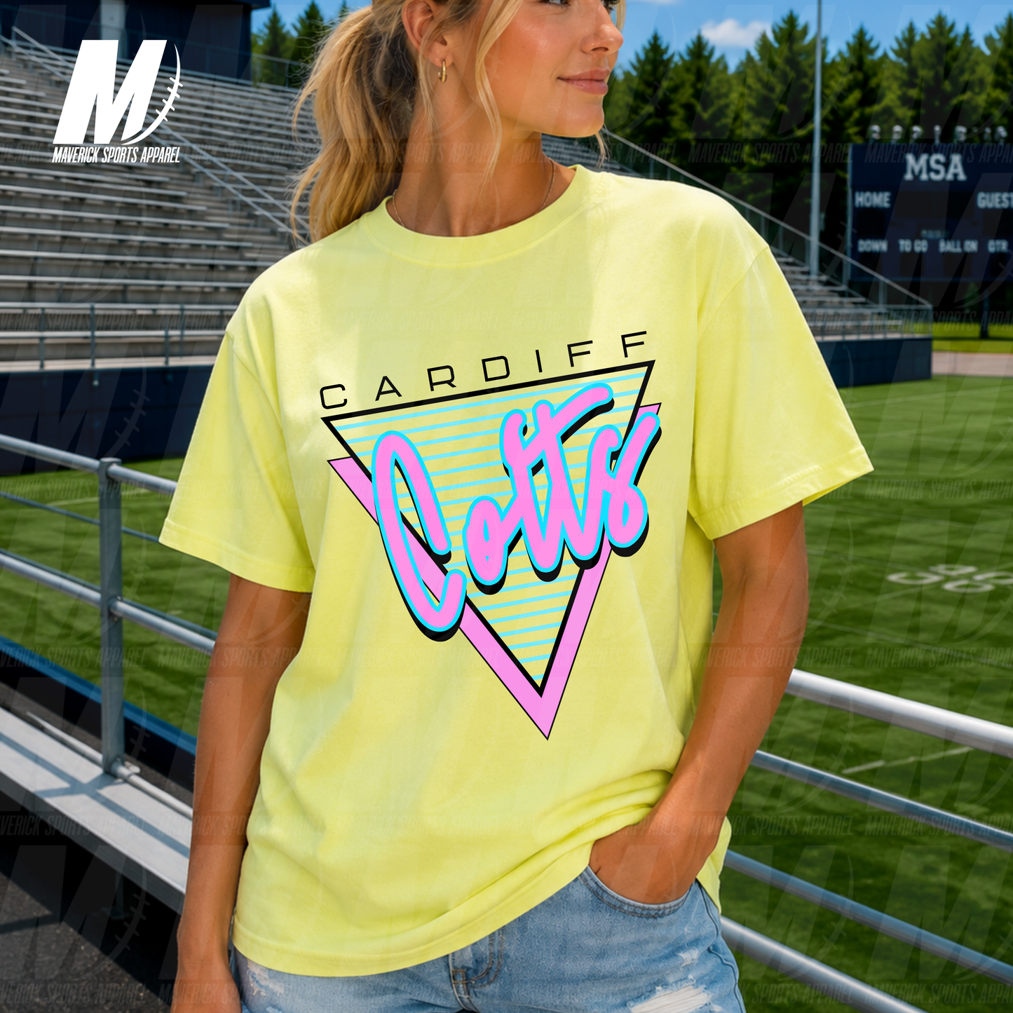 Cardiff Colts Electric Summer – Comfort Colors® Series
