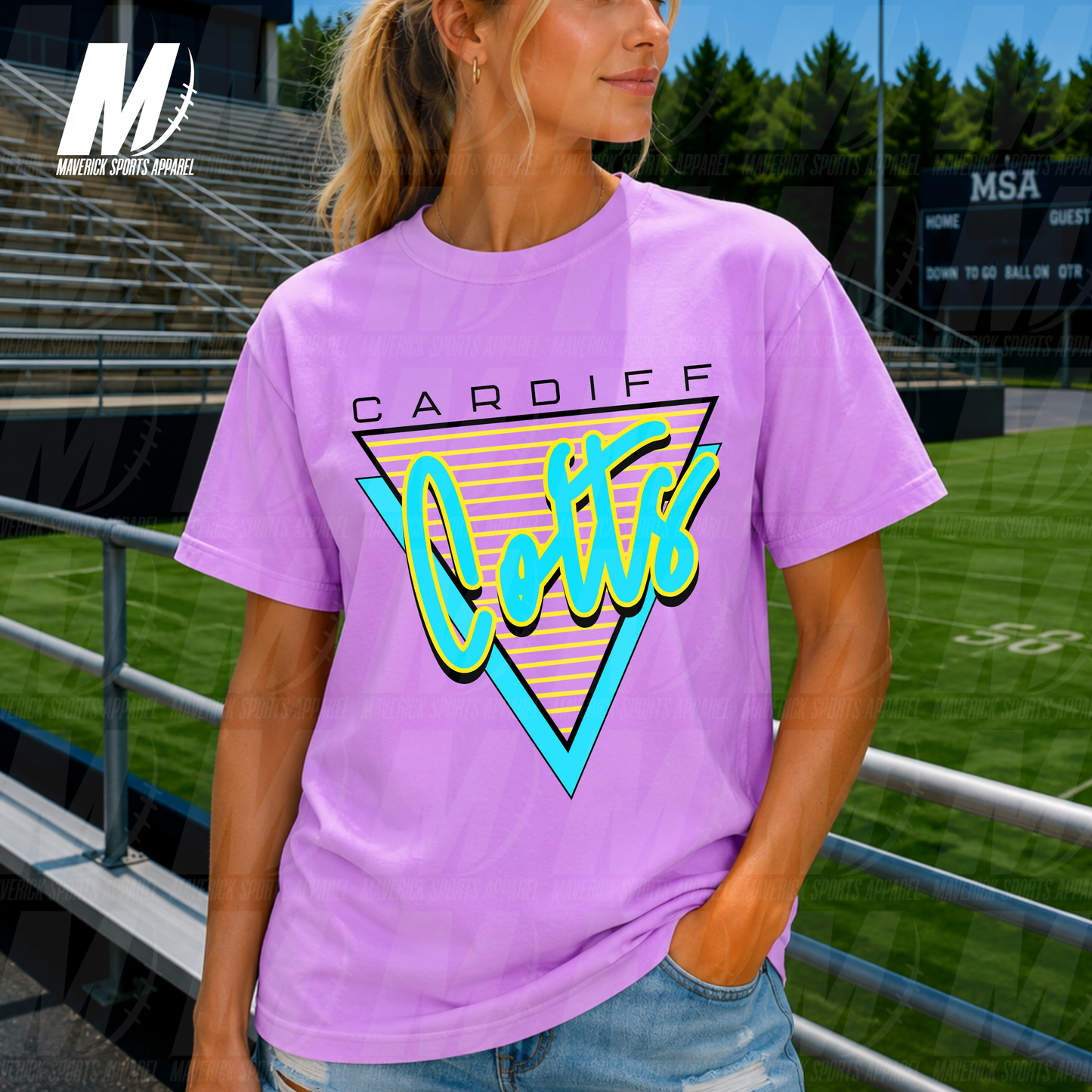 Cardiff Colts Electric Summer – Comfort Colors® Series