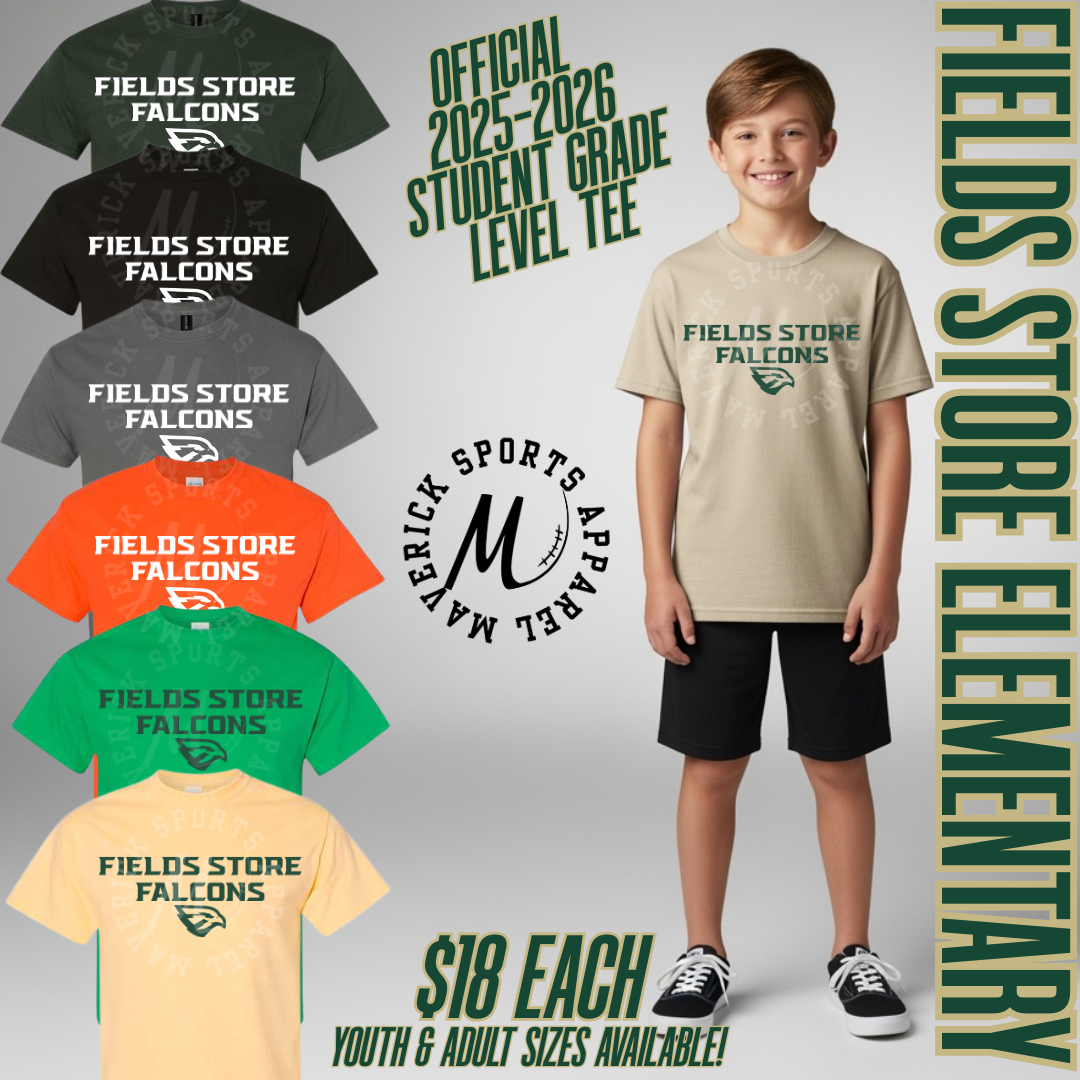 Fields Store Elementary Official Student Shirt