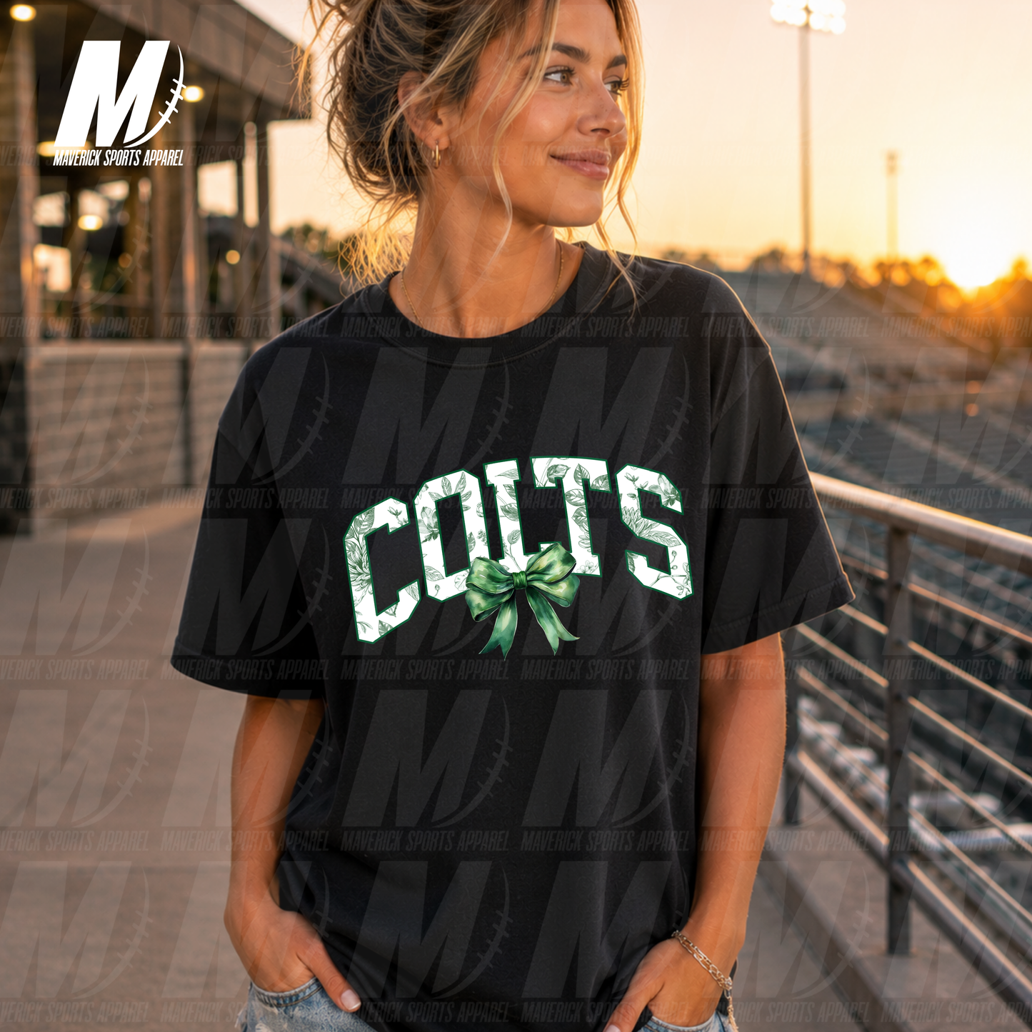 Cardiff Colts Varsity Floral – Comfort Colors® Series