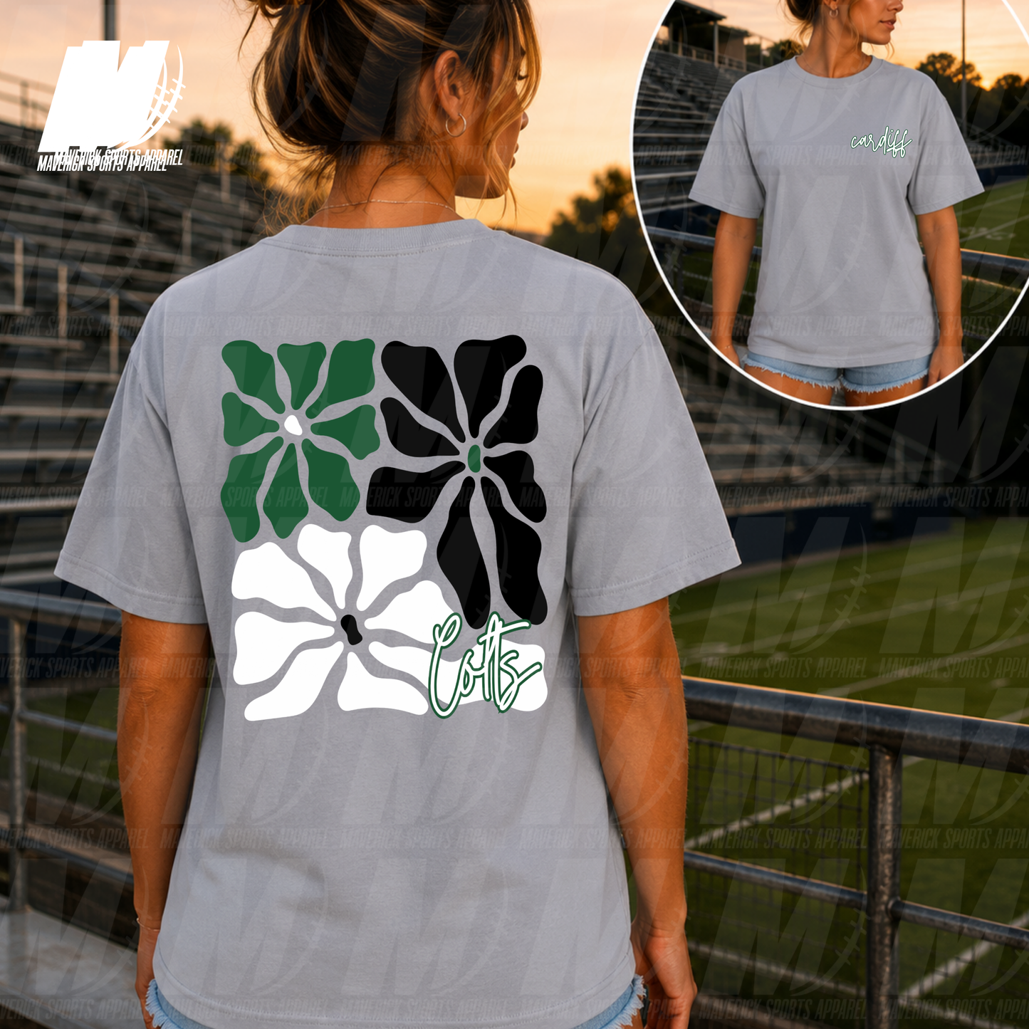 Cardiff Colts Flower Power – Comfort Colors® Series