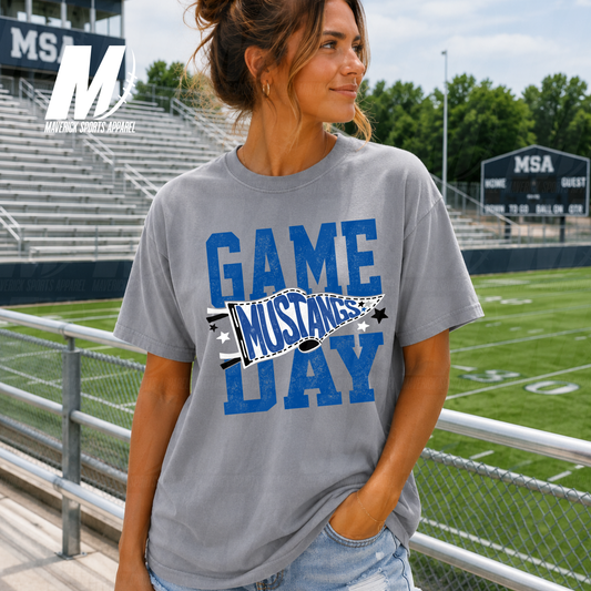 Mustangs Game Day Victory Pennant – Comfort Colors® Series