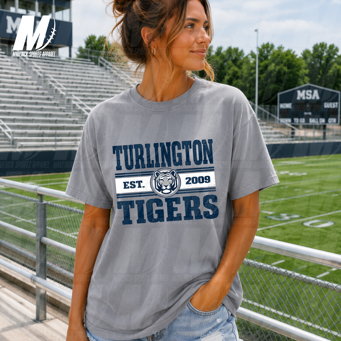 Turlington Tigers All-American – Comfort Colors® Series