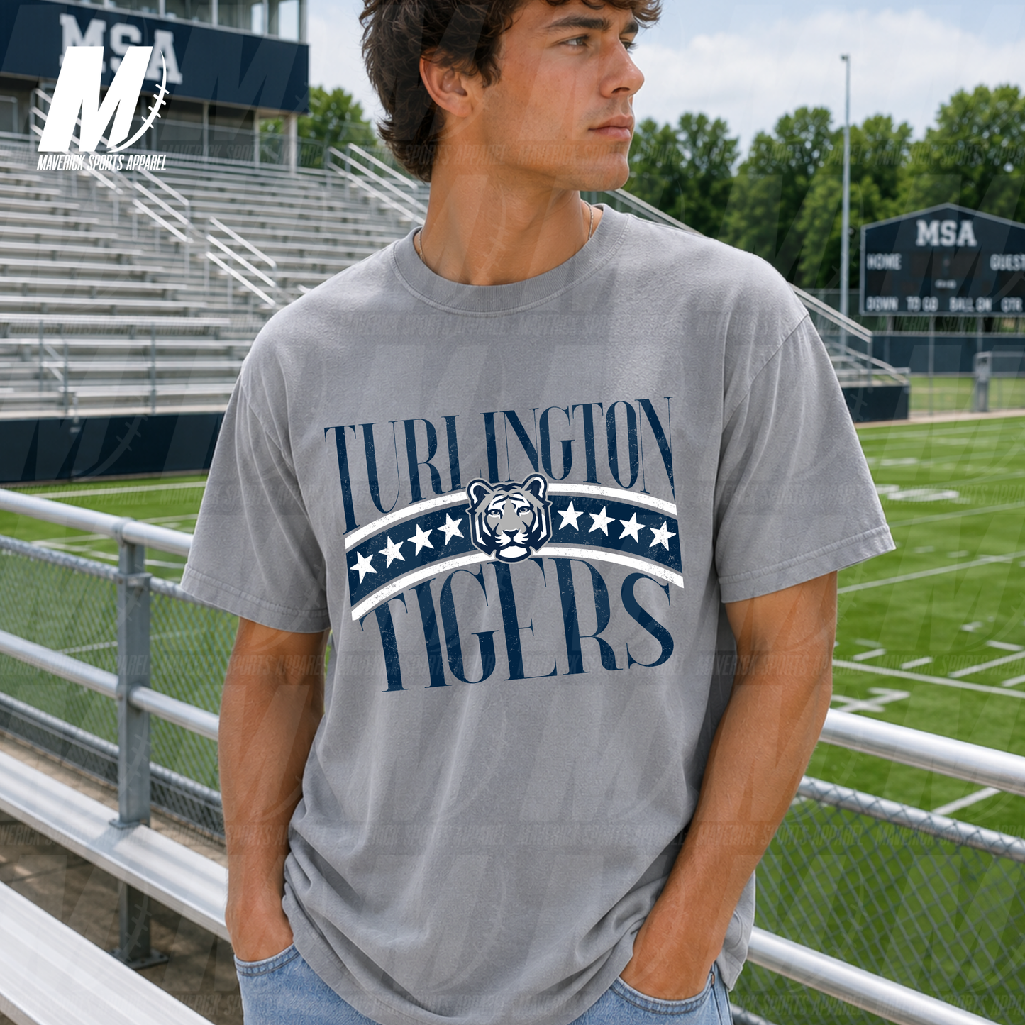 Turlington Tigers University – Comfort Colors® Series