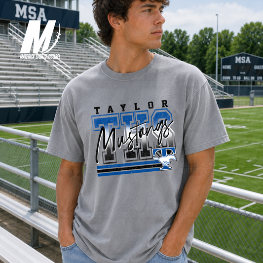 Taylor Mustangs Varsity Voltage – Comfort Colors® Series