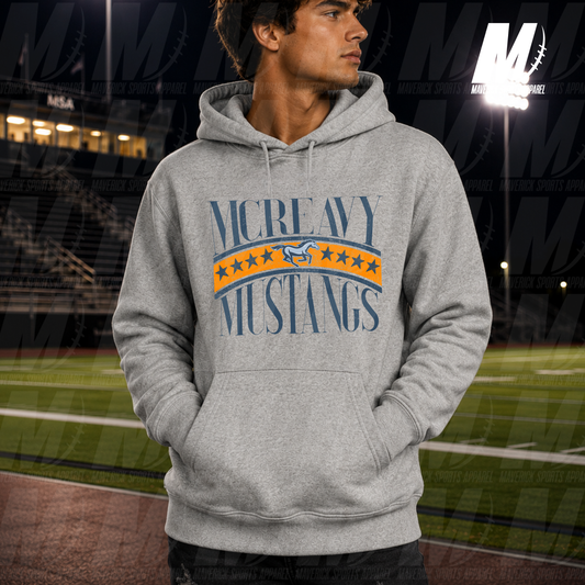 Turlington Tigers University – Hyperactive Fleece Hoodie in White