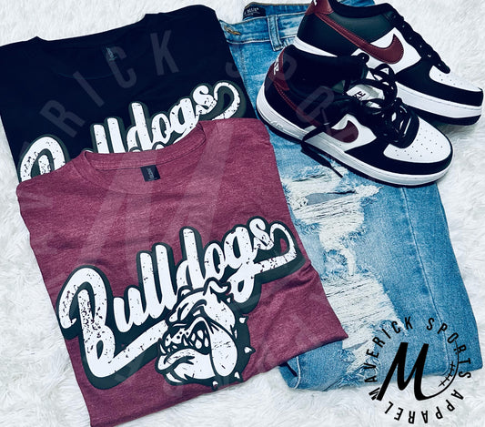 Retro Bulldogs Tee