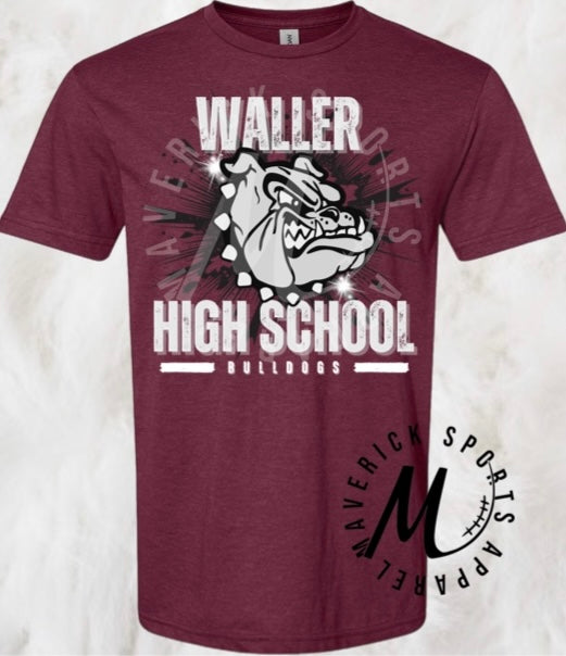 Waller HS Bulldogs Tee