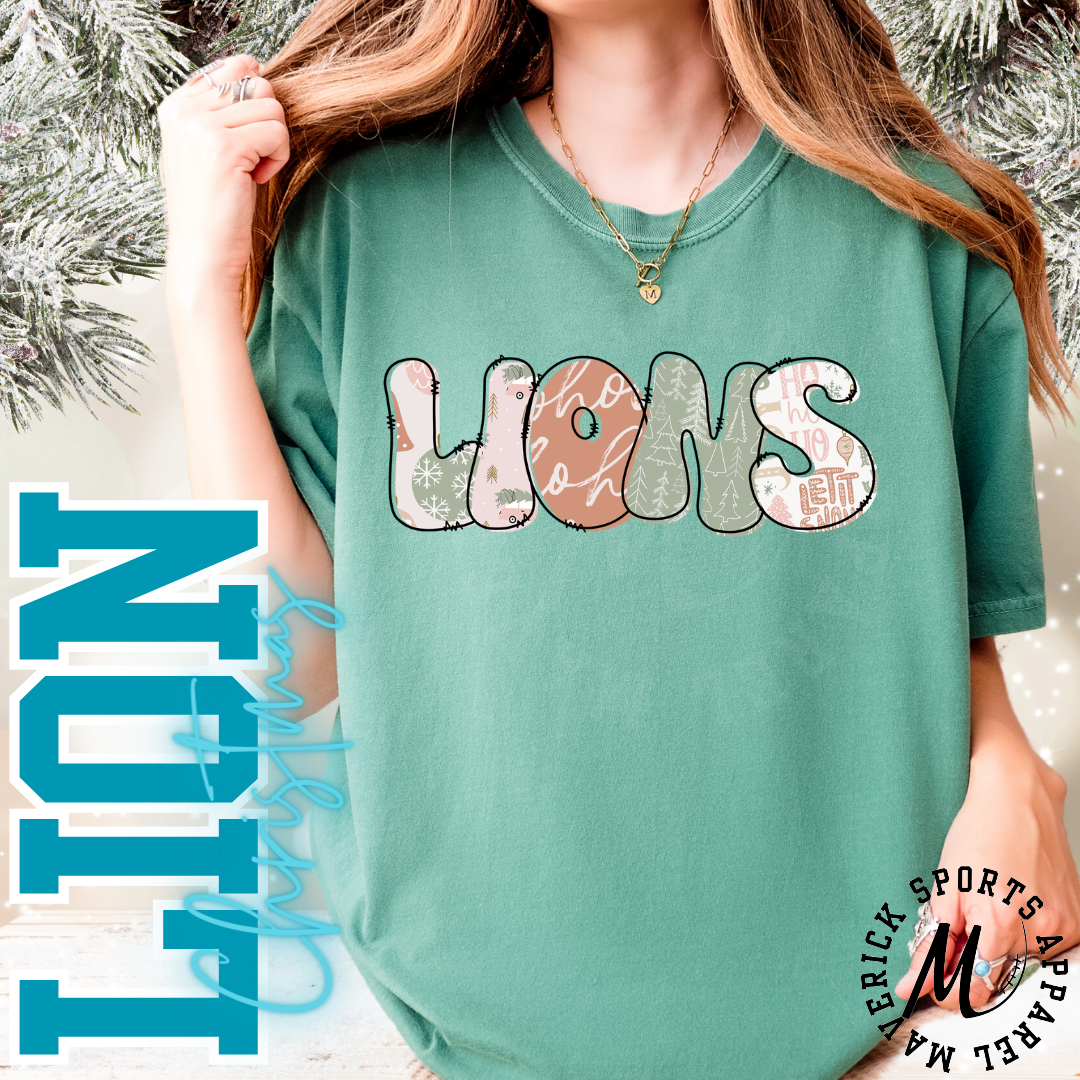 Lions Pastel Christmas