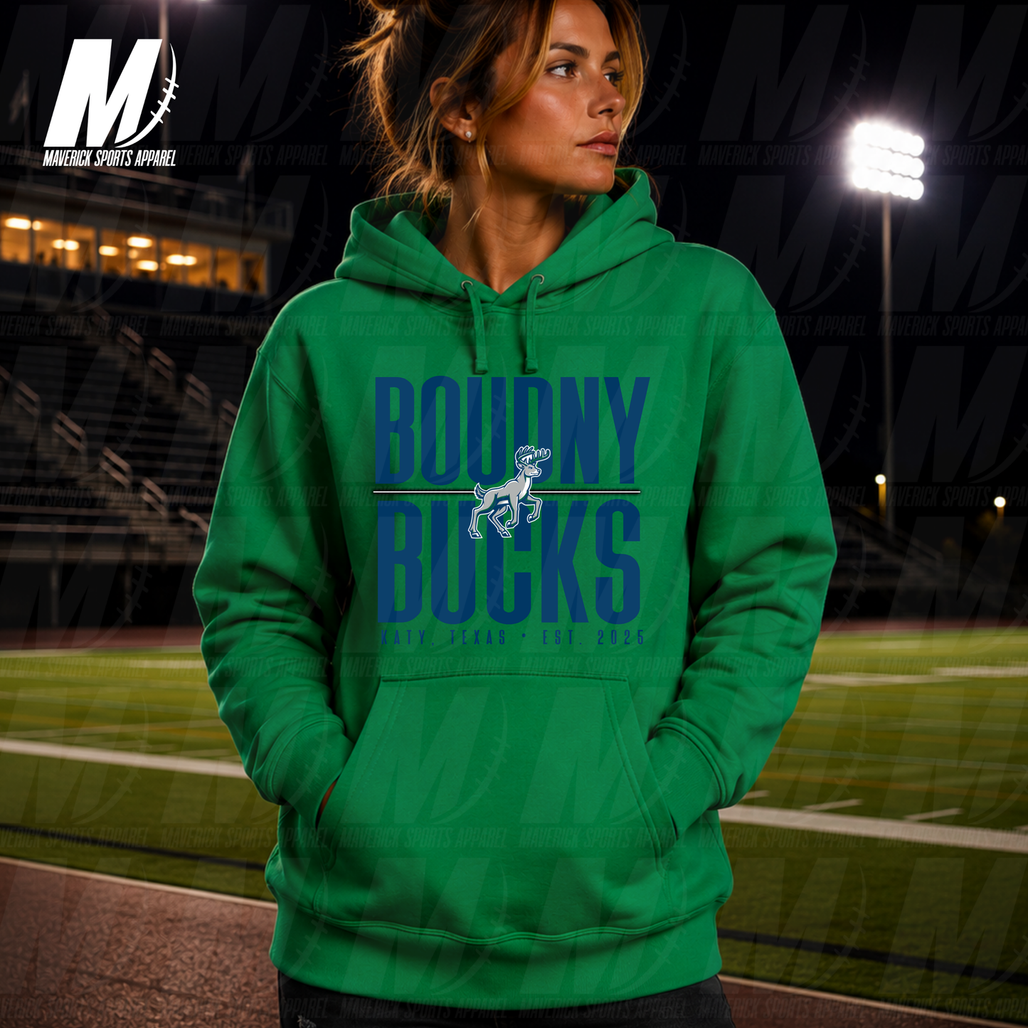 Boudny Bucks Baseline – Hyperactive Fleece Hoodie