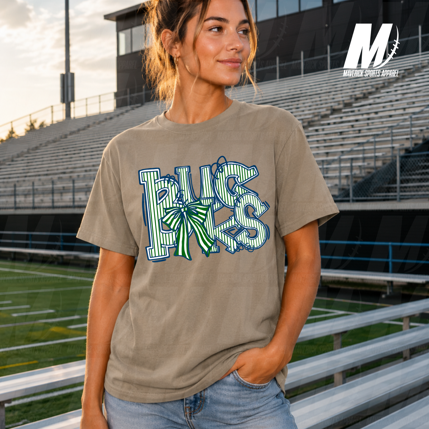 Bucks Bows & Stripes – Comfort Colors® Series