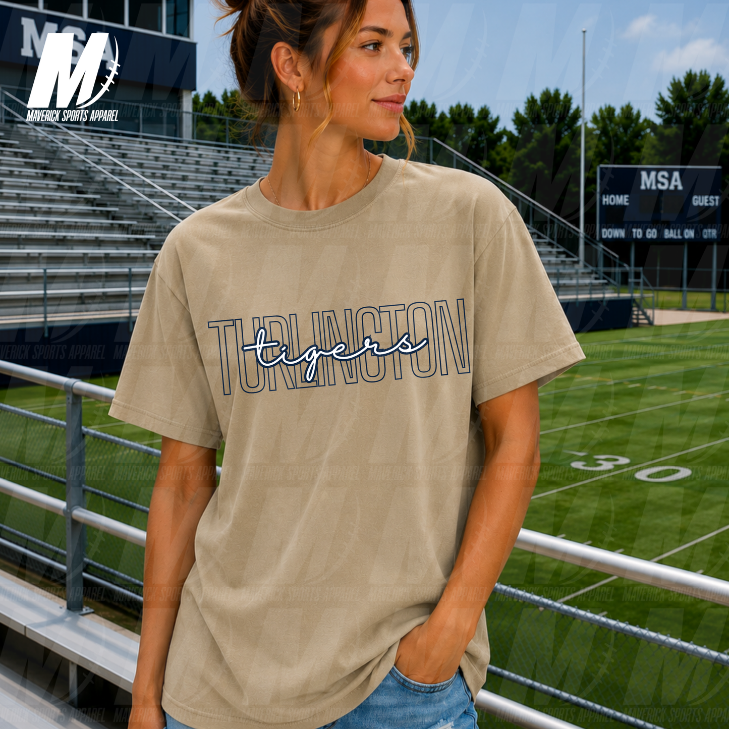 Turlington Tigers Afterglow – Comfort Colors® Series