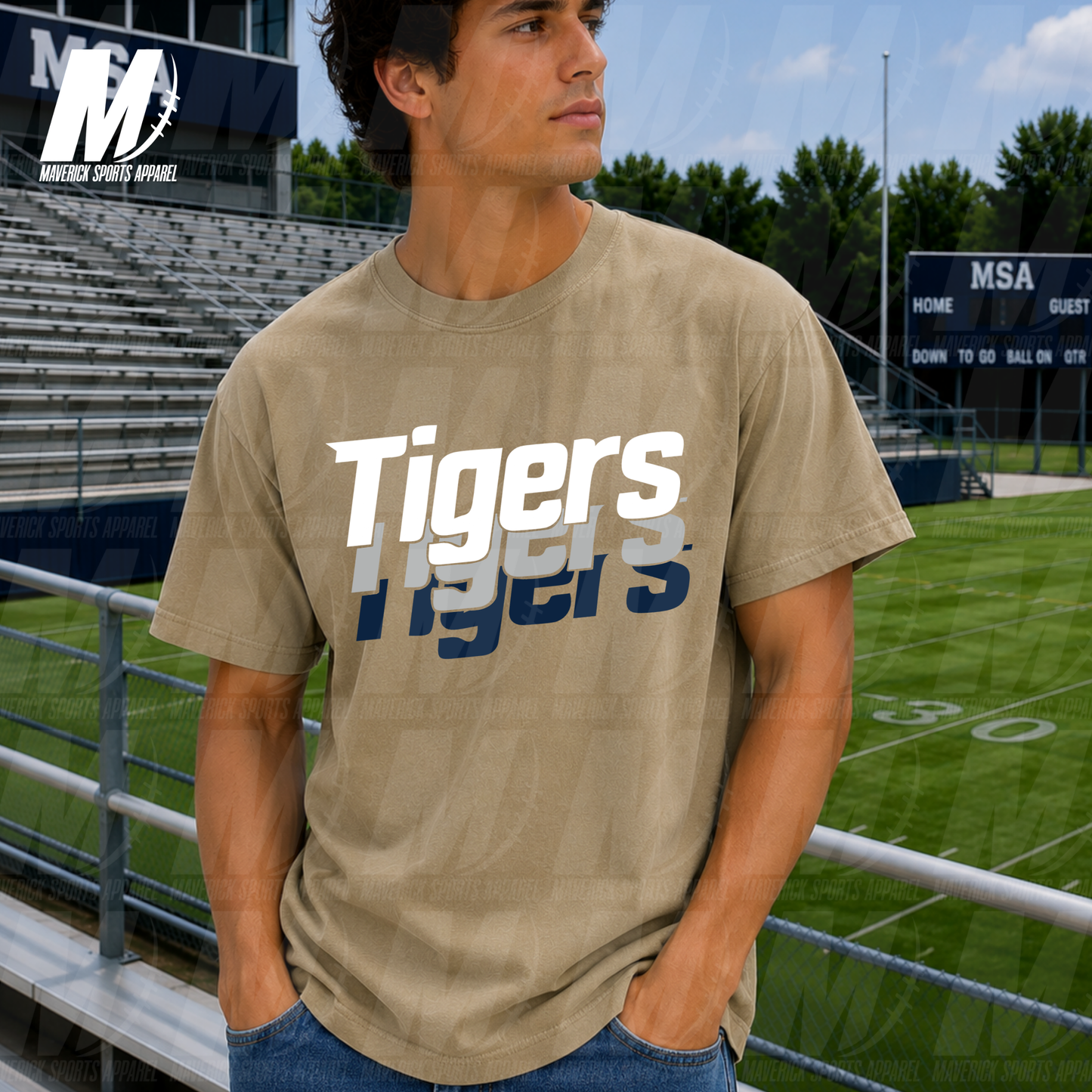 Turlington Tigers Colorwave – Comfort Colors® Series