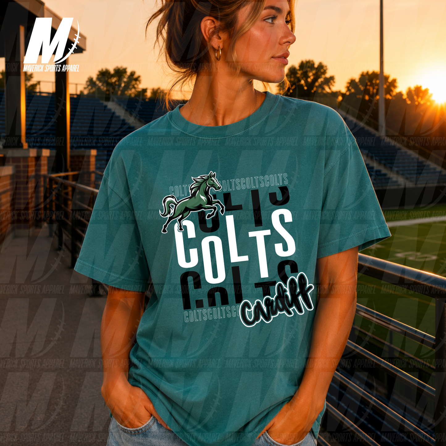 Cardiff Colts Legacy Stack – Comfort Colors® Series