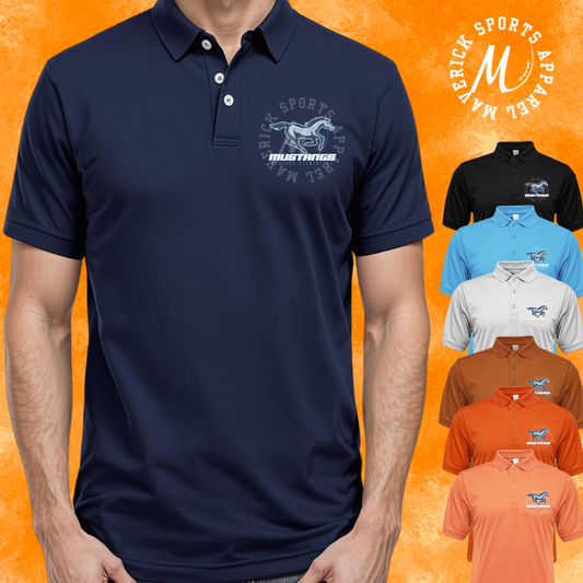 McReavy Elementary Mustangs Youth Xtreme-Tek Performance Polo