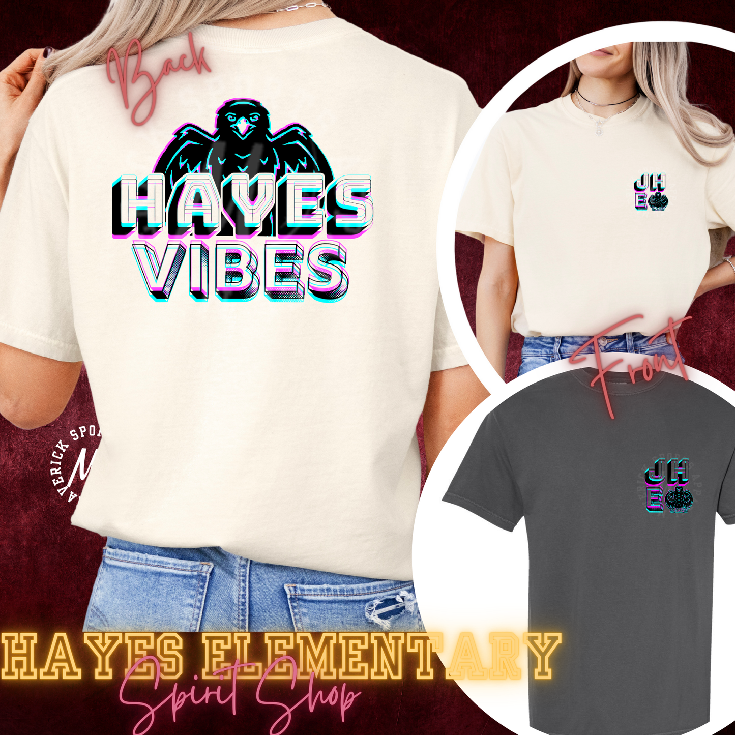 Glitchy Hayes Vibes Tee