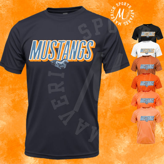 Mustangs Xtreme-Tek Dri-Fit Tee