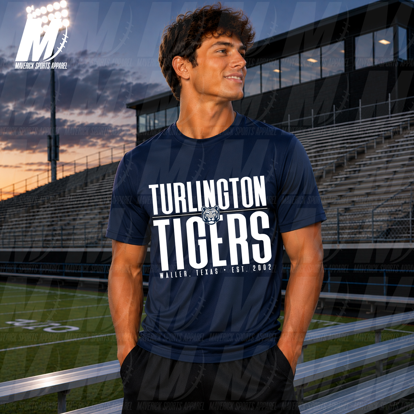 Turlington Tigers Baseline – Xtreme Tek Dri Fit Series