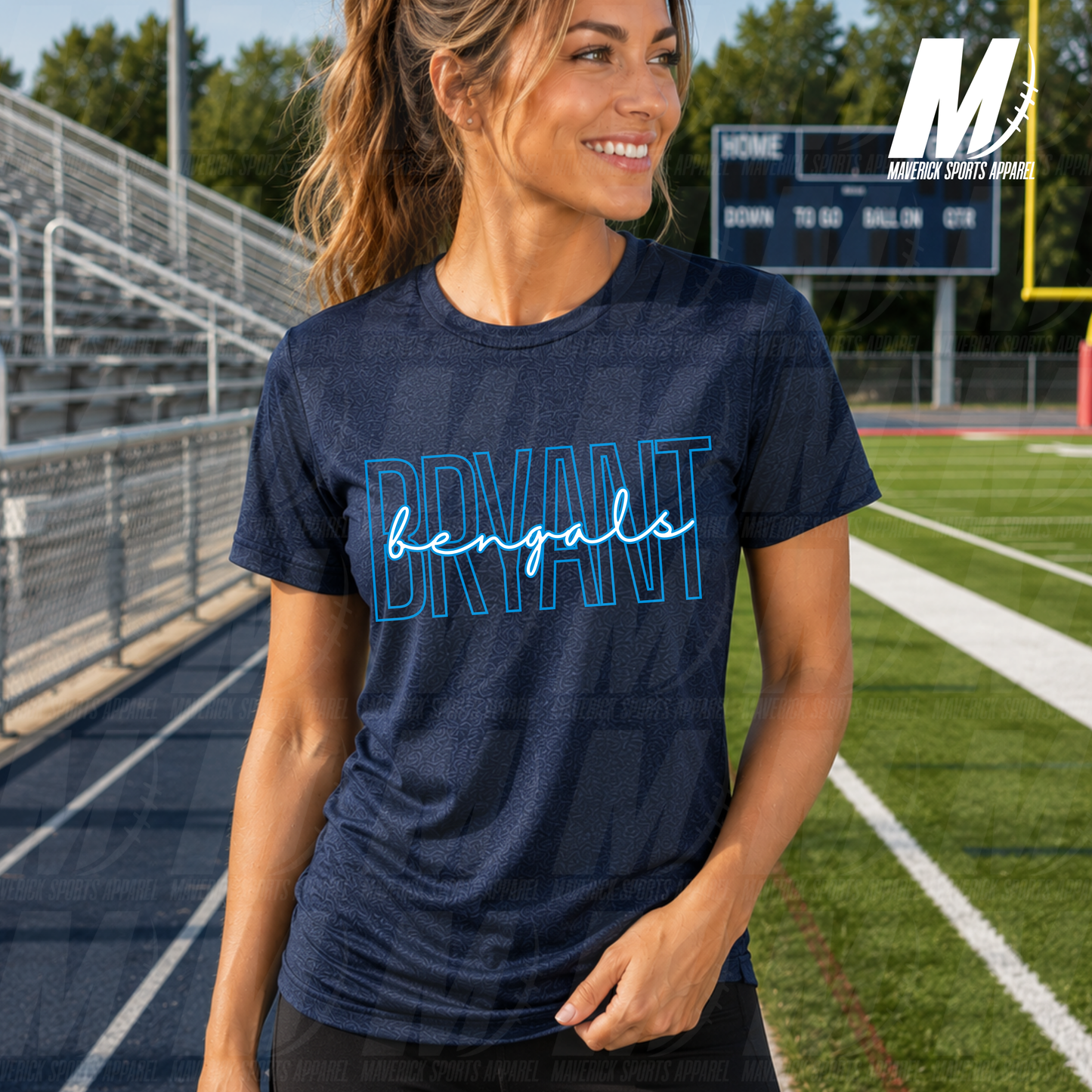 Bryant Elementary Bengals Neon Script – Soft Tek Series