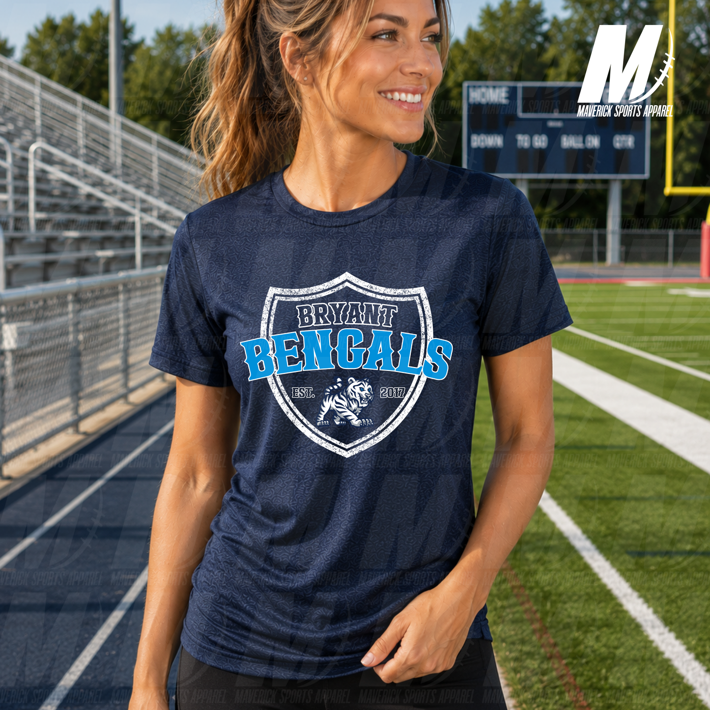Bryant Elementary Vintage Athletic Shield Soft Tek Series