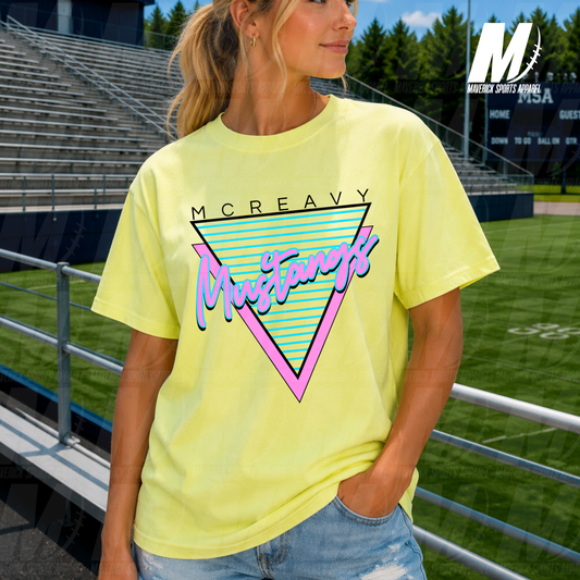Turlington Tigers Electric Summer – Comfort Colors® Series in Neon Yellow