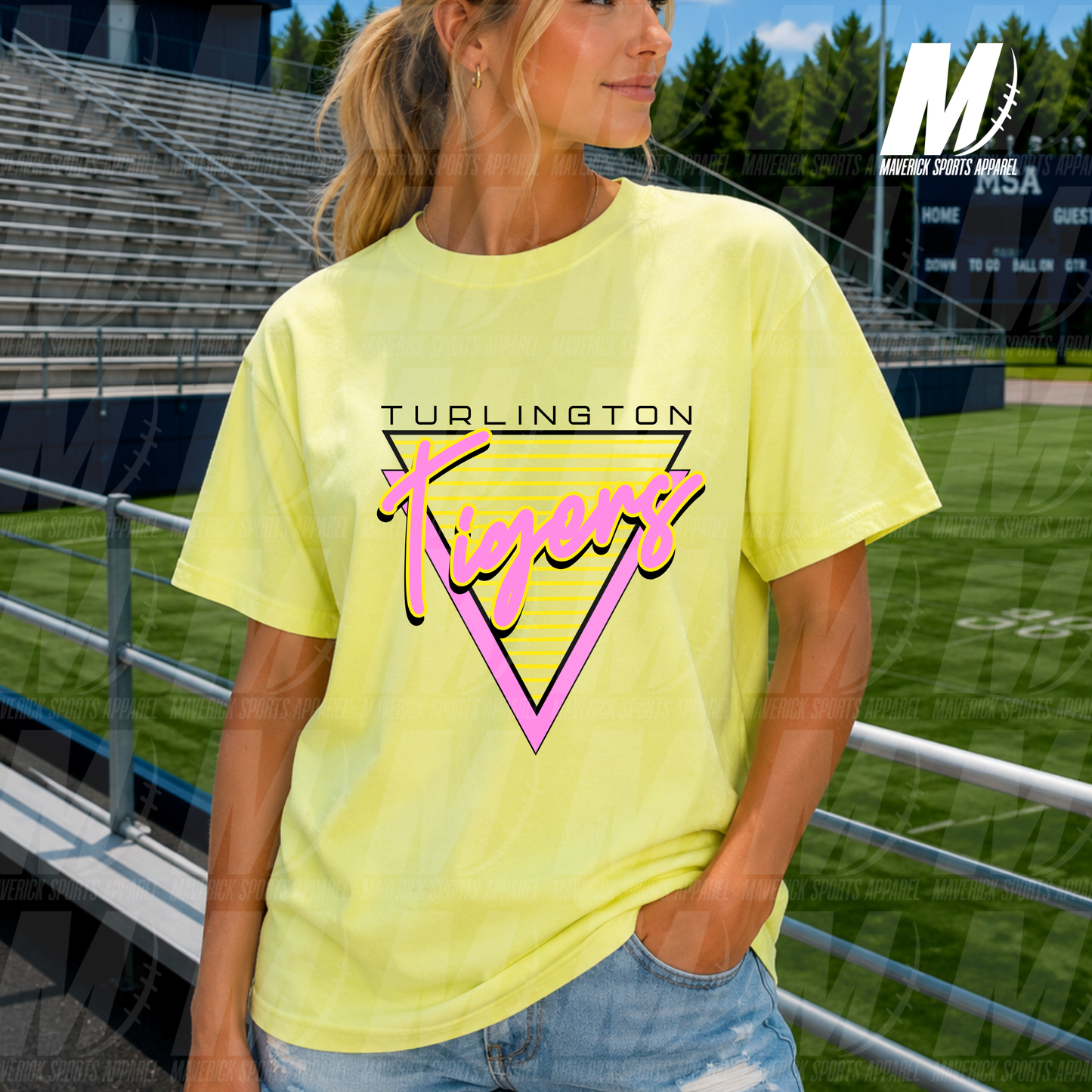 Turlington Tigers Electric Summer – Comfort Colors® Series