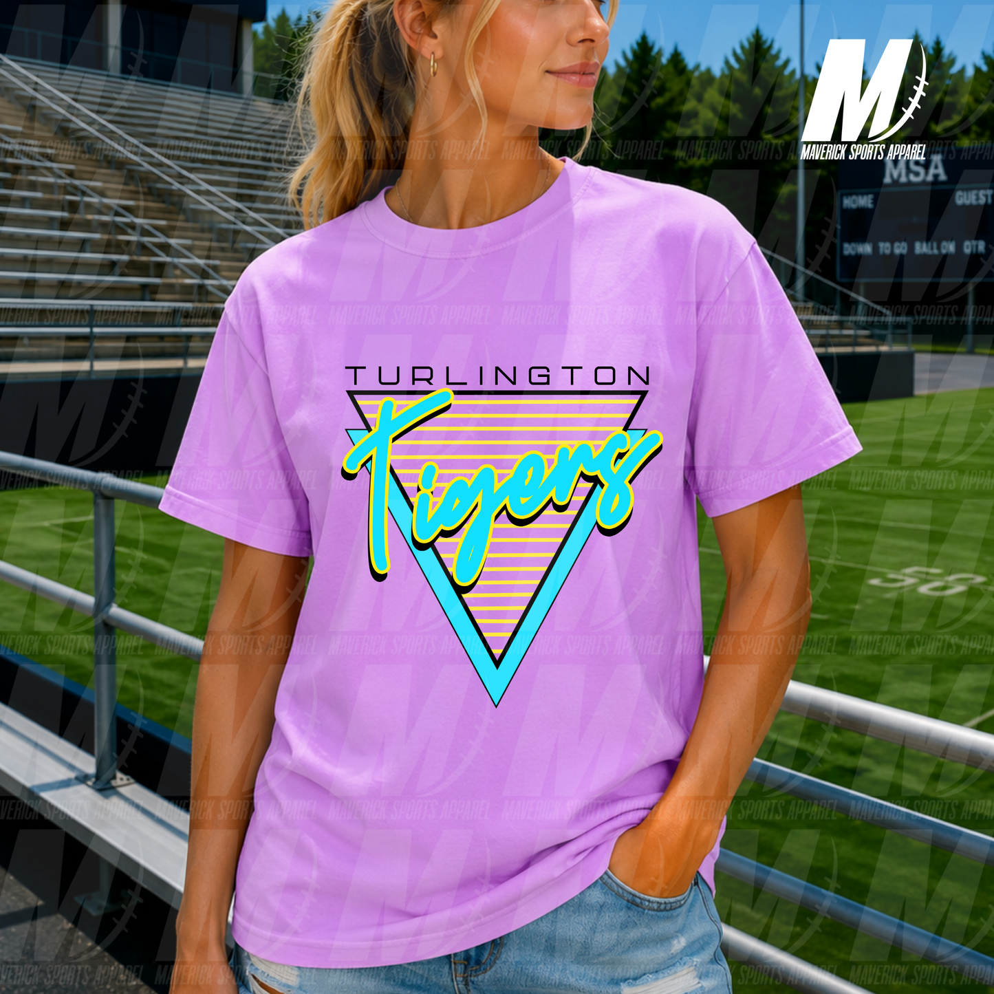 Turlington Tigers Electric Summer – Comfort Colors® Series