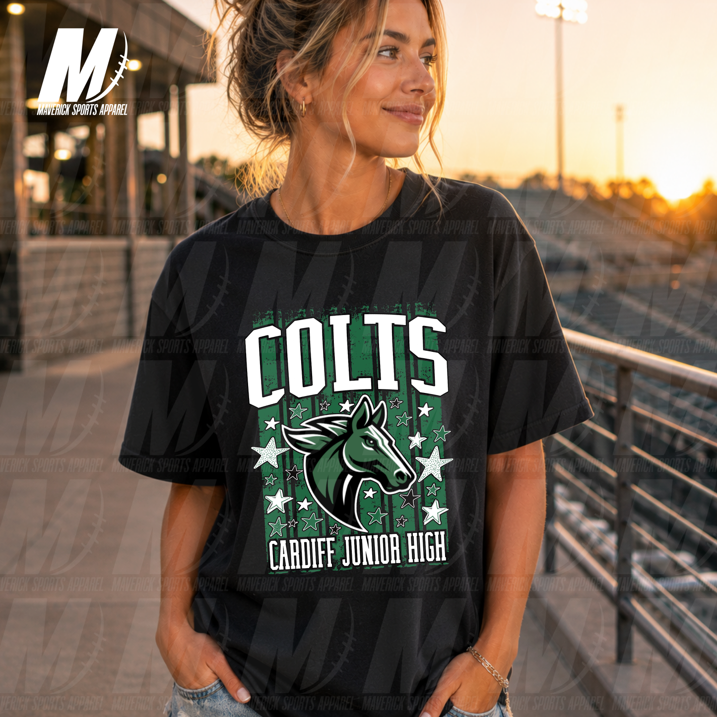 Cardiff Colts Stars & Stripes – Comfort Colors® Series