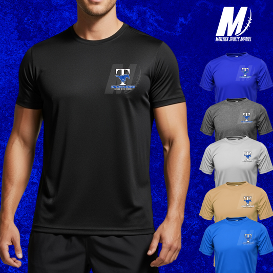 Taylor Mustangs Pocket Tee – Xtreme Tek Dri-Fit