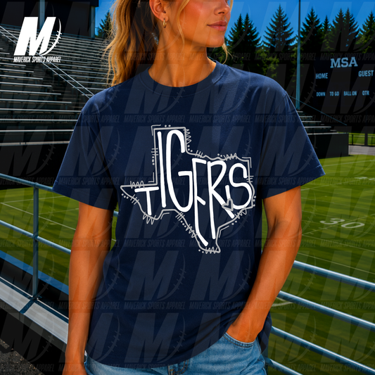 Turlington Tigers Hometown Texas – Comfort Colors® Series