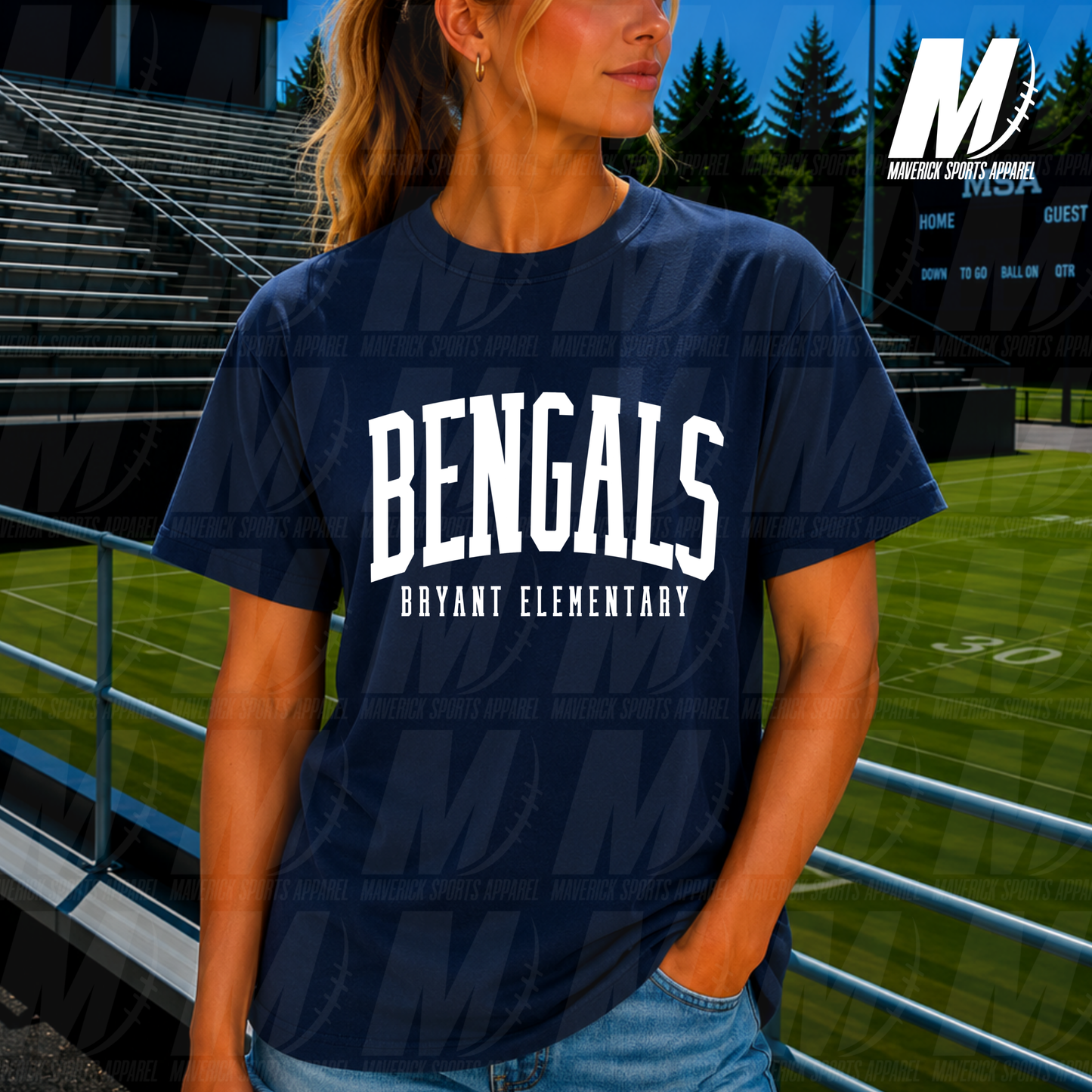 Bryant Elementary Classic Collegiate – Comfort Colors® Series