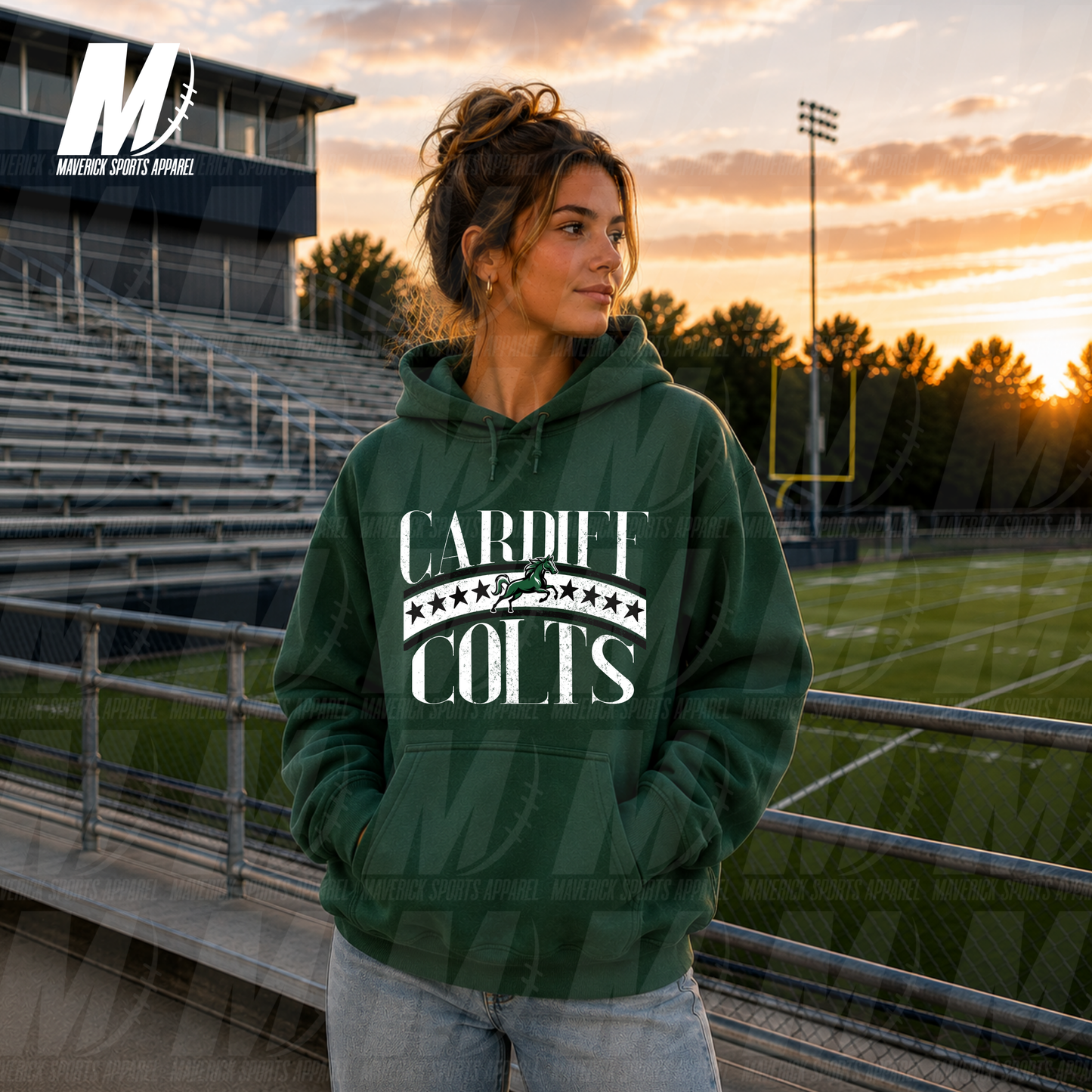 Cardiff Colts University – Fleece Hoodie
