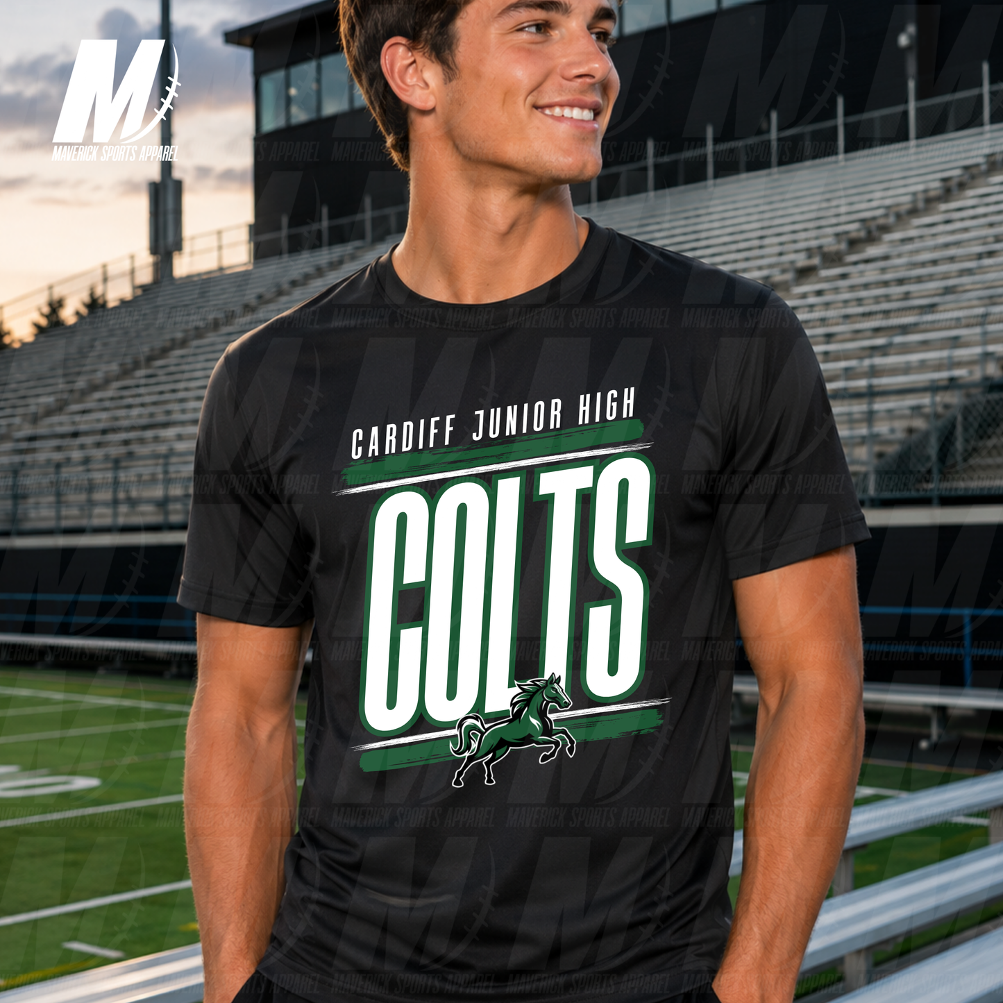 Cardiff Colts Vertical Varsity – Xtreme Tek Dri Fit Series