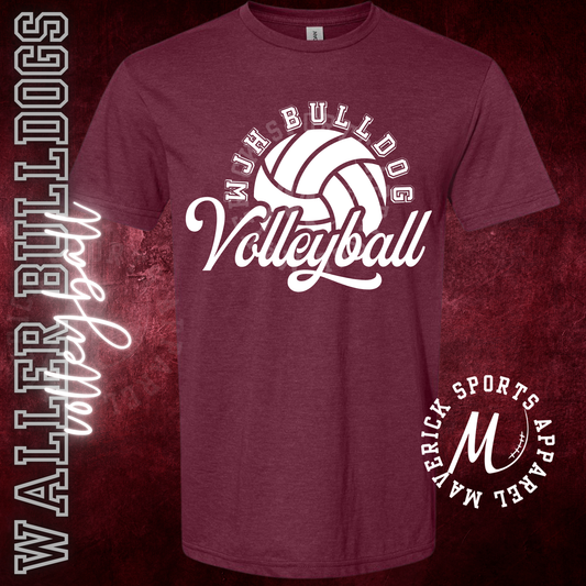 WJH Bulldog Volleyball Tee