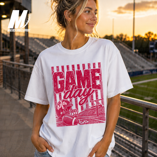 Stadium Nights | Humble ISD | FTBL SZN Comfort Colors Tee