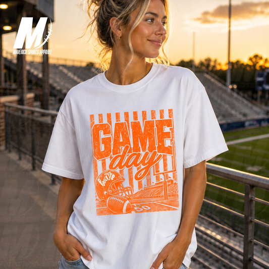 Stadium Nights | Cy-Fair ISD | FTBL SZN Comfort Colors Tee