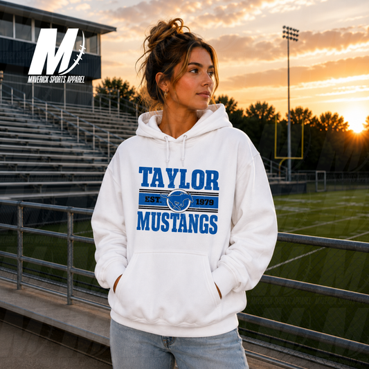 Taylor Mustangs All-American – Fleece Hoodie