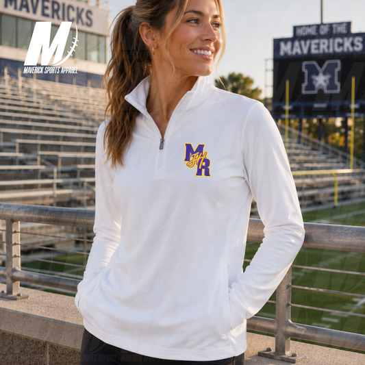 Morton Ranch Junior High Mavericks Cloud+ Soft 1/4 Zip Pullover