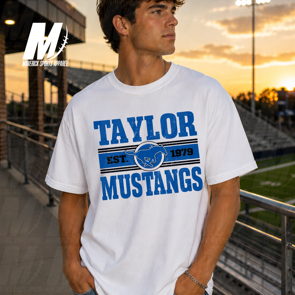 Taylor Mustangs All-American – Comfort Colors® Series