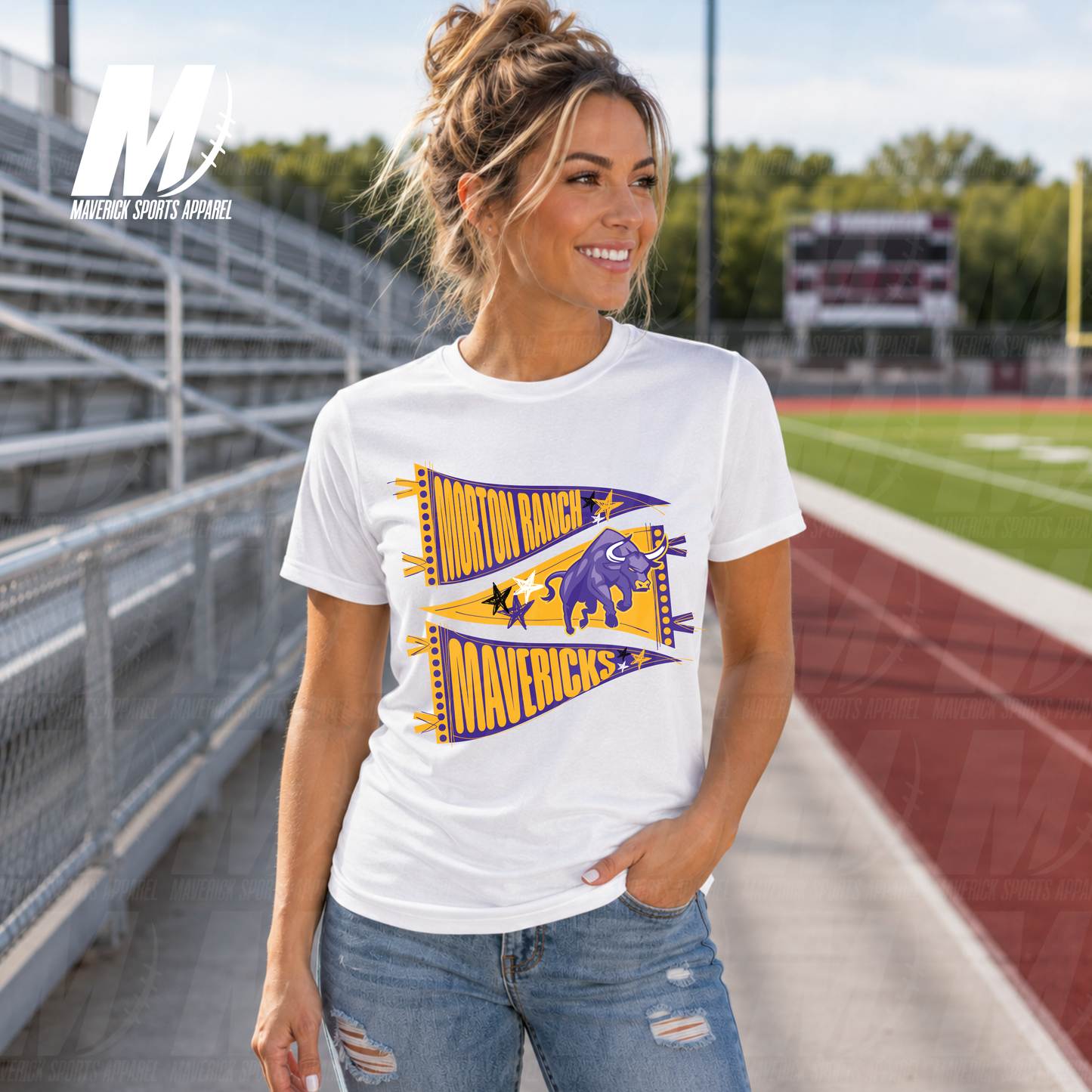 Morton Ranch Mavericks Game Day Pennant – Soft Tek Series