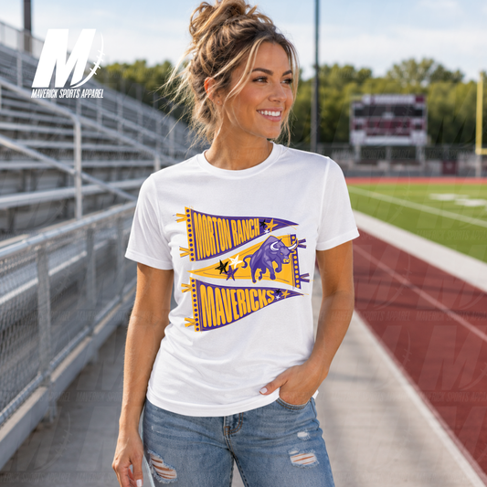 Morton Ranch Mavericks Game Day Pennant – Soft Tek Series