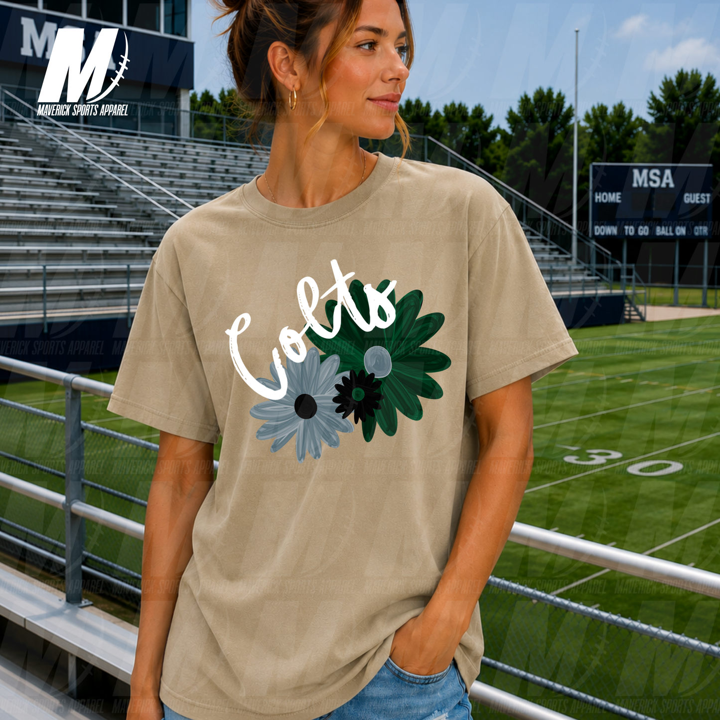 Cardiff Wildflower Script – Comfort Colors® Series