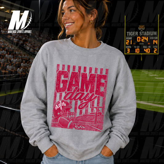 Stadium Nights | Humble ISD | FTBL SZN Crewneck Sweatshirt