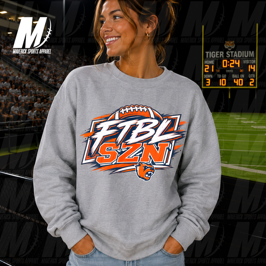 Game Face | Cy-Fair ISD | FTBL SZN Crewneck Sweatshirt